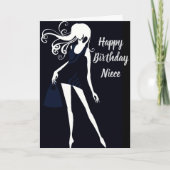 "NIECE'S" GEBURTSTAGSPREIS/LIEBE KARTE (Vorderseite)