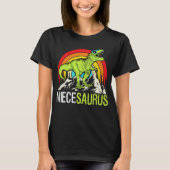 Niecesaurus Dinosaur T Rex Niece Saurus Matching T-Shirt (Vorderseite)