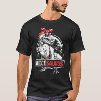 Niecesaurus Rex Dinosaur Niece Saurus Mutter's Fam T-Shirt