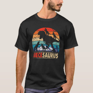 Niecesaurus T Rex Niece Dinosaur 4 Kinder Mutter D T-Shirt