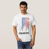 Nieder mit Putin Antikrieg Frieden Ukraine T-Shirt (Vorne ganz)