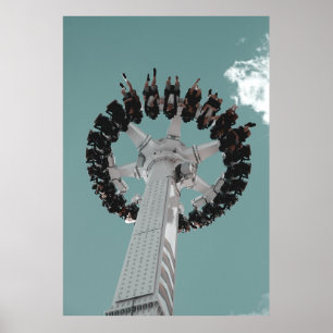 Nieder-Winkel-Fotografie von Menschen, die auf ein Poster