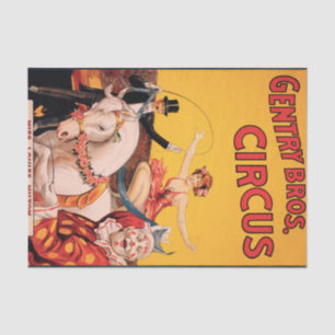 Niederer Adel Bros. Zirkus Seidenpapier