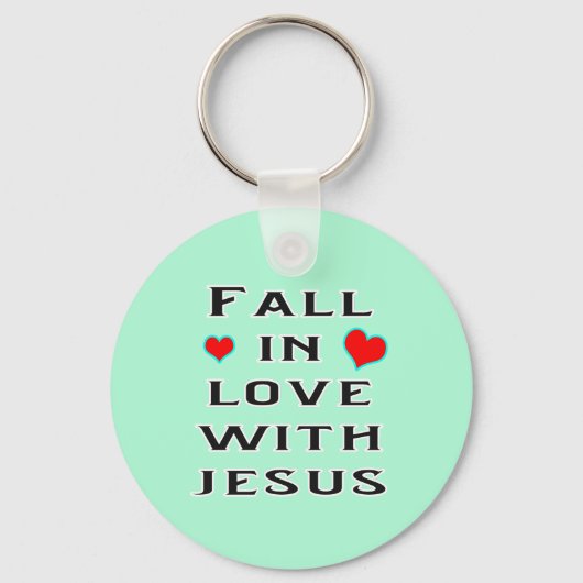 Niedergang der Liebe mit Jesus Schlüsselanhänger (Vorderseite)