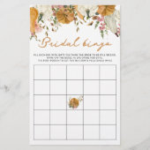 Niedergang der Liebe Pumpkin mit Floral Bridal Bin (Vorderseite)