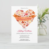 Niedergang| Herbstleber| Pumpkins Retirement Party Einladung (Stehend Vorderseite)