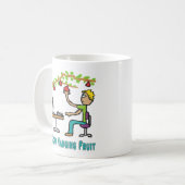 Niedergeschlagenes Obst Kaffeetasse (Vorderseite Links)