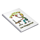 Niedergeschlagenes Obst Notizblock (Rechte Seite)