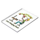 Niedergeschlagenes Obst Notizblock (Linke Seite)