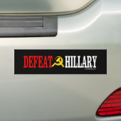 Niederlage Hillary - Anti-Hillary - Weiß - .png Autoaufkleber (Auf Auto)