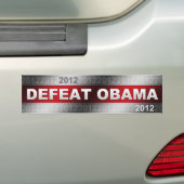 Niederlage Obama 2012 Autoaufkleber (Auf Auto)