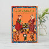 Niederlage - Schach-Turnier-Einladung Einladung (Stehend Vorderseite)