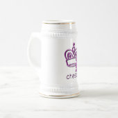 Niederlagen-Bier Stein Bierglas (Vorderseite Links)