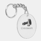 Niederlagen-Schach Schlüsselanhänger (Vorderseite links)