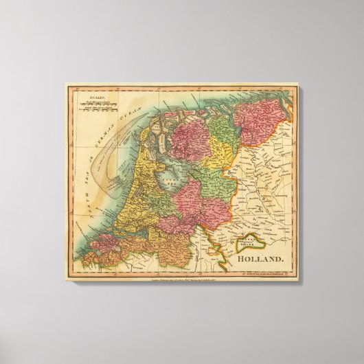 Niederlande 2 leinwanddruck (Vorderseite)