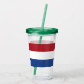 Niederlande Acryltrinkbecher (Rückseite)