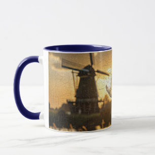 NIEDERLANDE - AI-ÖLGEMÄLDE TASSE