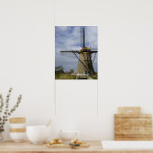 Niederlande (alias Holland), Kinderdijk. 19 Poster (Küche)