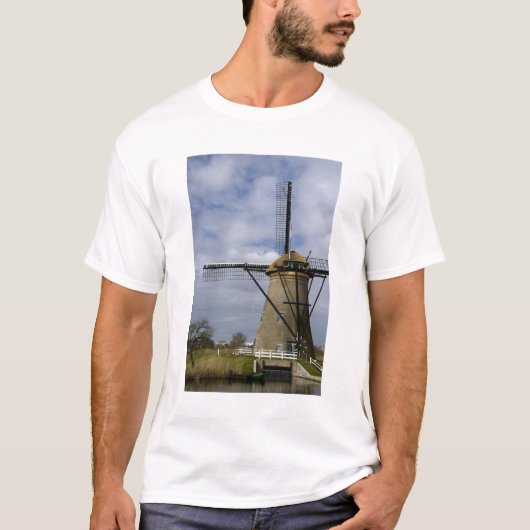 Niederlande (alias Holland), Kinderdijk.19 T-Shirt (Vorderseite)