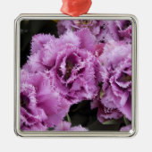 Niederlande (alias Holland), Lisse. Keukenhof 2 Silbernes Ornament (Vorne)