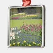 Niederlande alias Holland), Lisse. Keukenhof 5 Silbernes Ornament (Links)