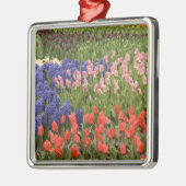 Niederlande alias Holland), Lisse. Keukenhof 9 Ornament Aus Metall (Links)