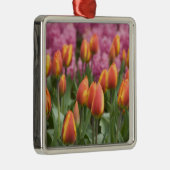 Niederlande (alias Holland), Lisse. Keukenhof Silbernes Ornament (Rechts)