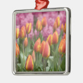 Niederlande (alias Holland), Lisse. Keukenhof Silbernes Ornament (Links)