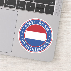 Niederlande, Amsterdam Aufkleber