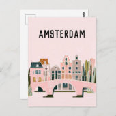 Niederlande Amsterdam Postkarte (Vorne/Hinten)