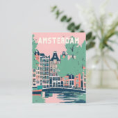 Niederlande Amsterdam Postkarte (Stehend Vorderseite)