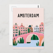 Niederlande Amsterdam Postkarte (Vorne/Hinten)