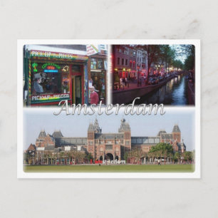 Niederlande - Amsterdam - Postkarte