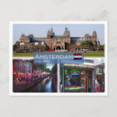 Niederlande - Amsterdam - Postkarte (Vorderseite)