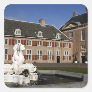 Niederlande (auch Holland), bei Apeldoorn Quadratischer Aufkleber