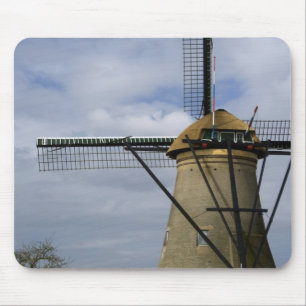 Niederlande (auch Holland), Kinderdijk. 19 Mousepad
