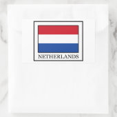 Niederlande-Aufkleber Rechteckiger Aufkleber (Tasche)
