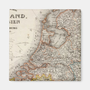 Niederlande, Belgien, Luxemburg Magnet