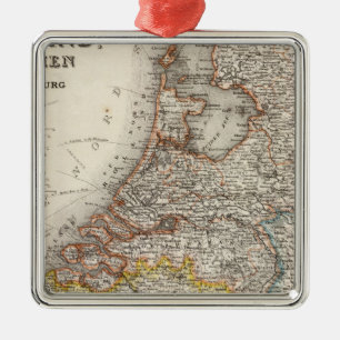 Niederlande, Belgien, Luxemburg Silbernes Ornament
