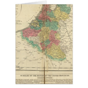 Niederlande, Beligium Atlas Karte