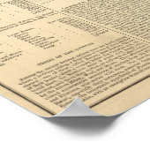 Niederlande, Beligium Atlas Karte Poster (Ecke)