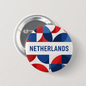 Niederlande Button (Vorne & Hinten)