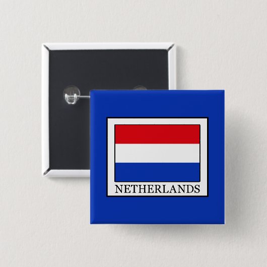 Niederlande Button (Vorne & Hinten)