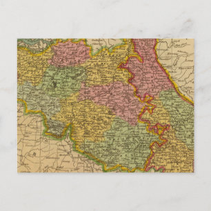 Niederlande, Deutschland W des Rheins Postkarte