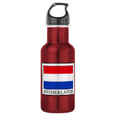 Niederlande Edelstahlflasche (Vorderseite)