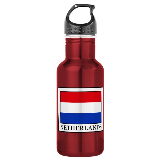 Niederlande Edelstahlflasche (Vorderseite)