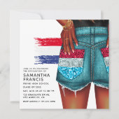 Niederlande - Einladung zur Denim Girl Graduation  (Vorderseite)