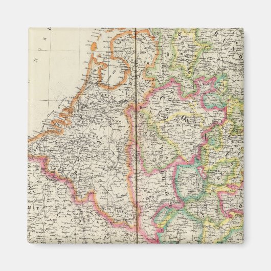 Niederlande, Europa 13 Magnet (Vorne)