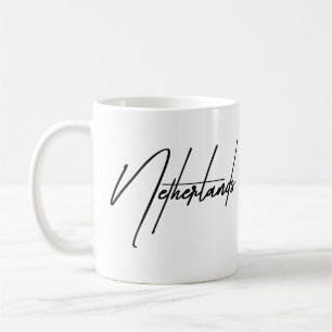 Niederlande Europäisches Erbe Ikonisches Souvenir Kaffeetasse