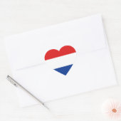 Niederlande Flag Heftsticker Herz-Aufkleber (Umschlag)